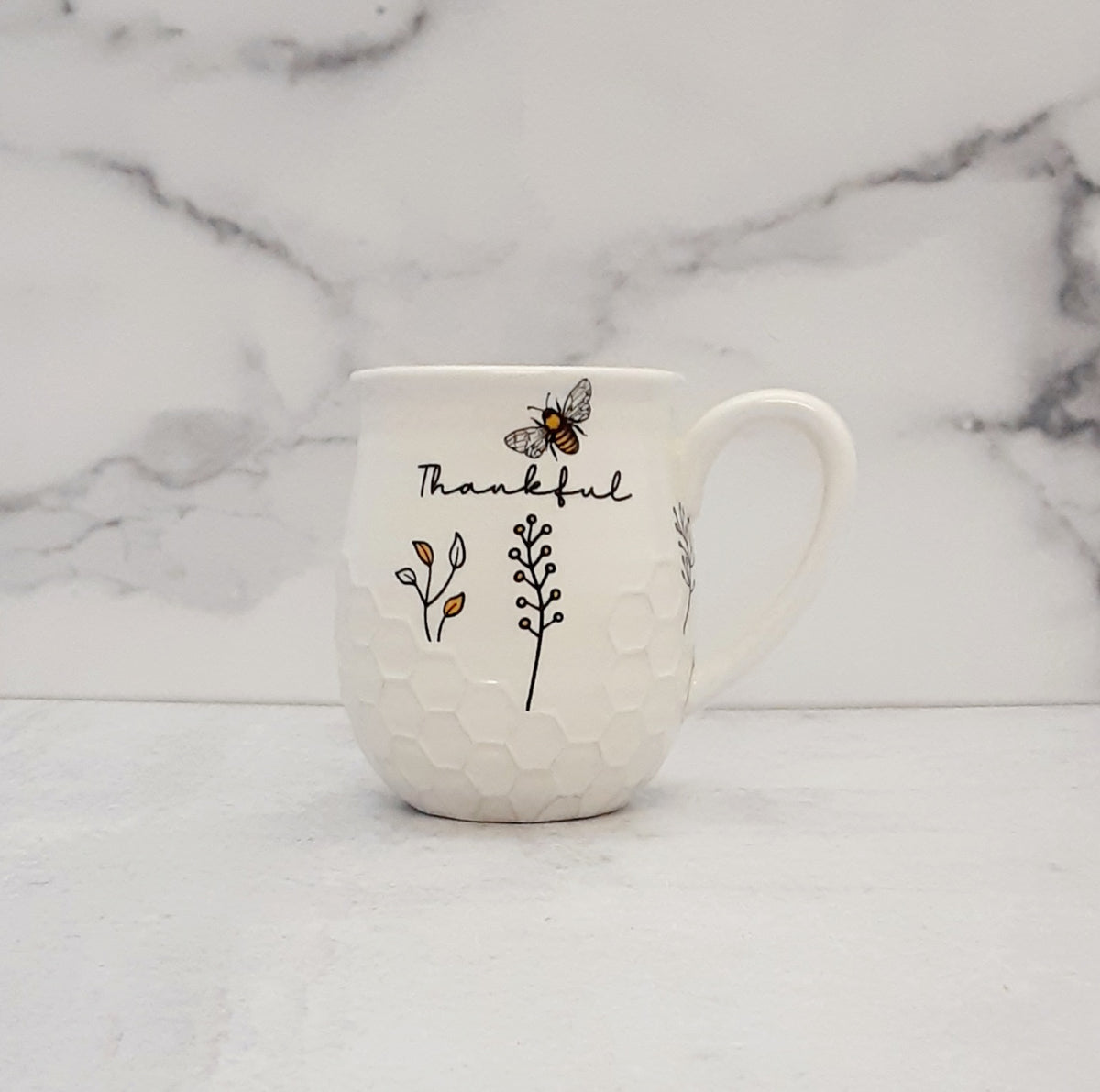 Honey Bee Mug Thankful/Kind/Just/Positive – PaulaDeenShop.com