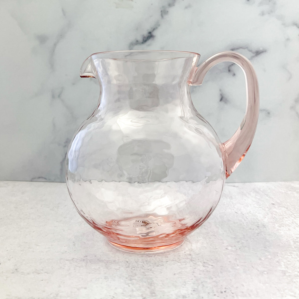 Large Acrylic Crystal Pitcher