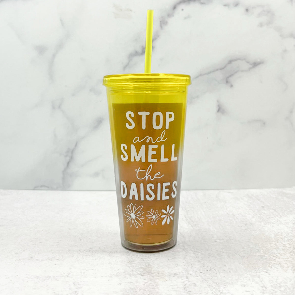 Daisy Ombre Tumbler –