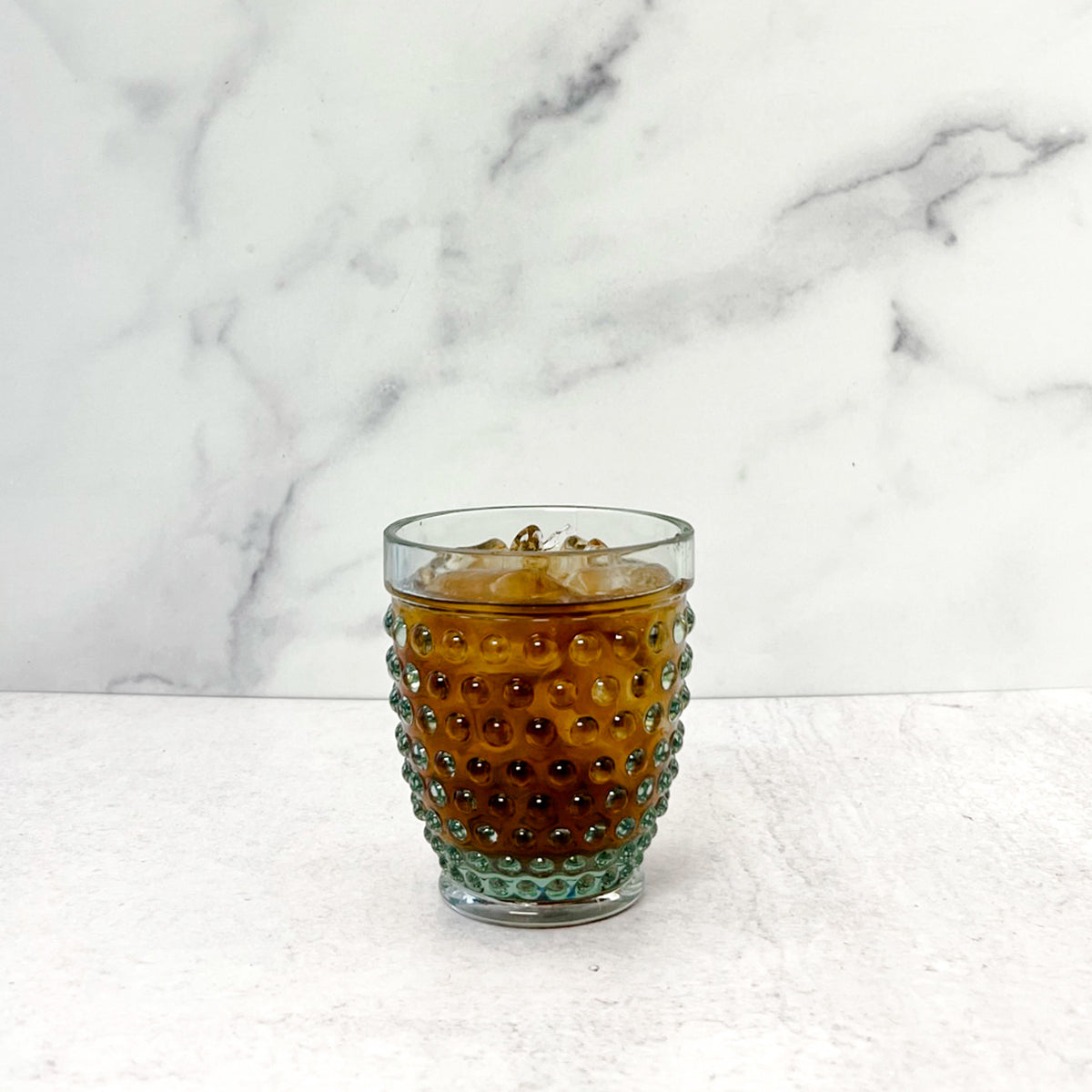 Hobnail Acrylic Glass BLUE