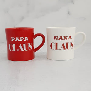 
            
                Load image into Gallery viewer, Mug Nana/Papa Claus Stoneware
            
        
