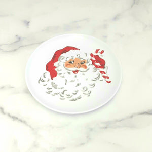 Vintage Christmas Melamine Plate Set