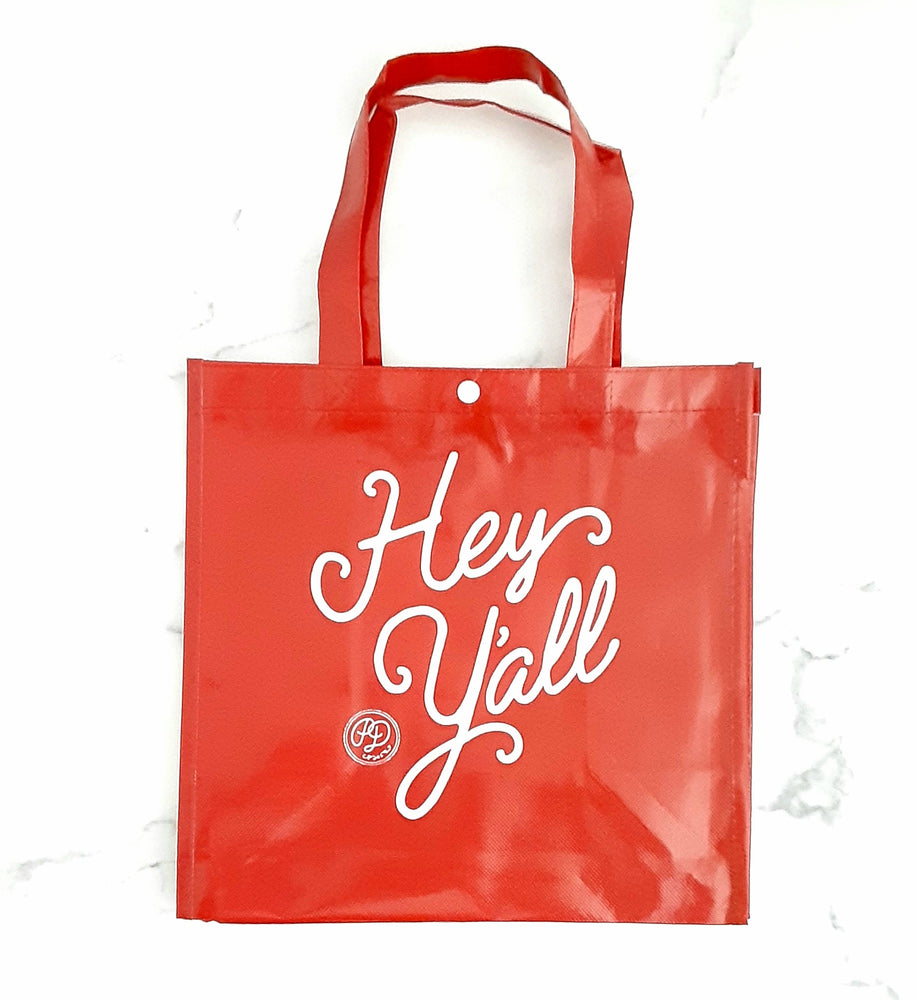 Bag Reusable Hey Y'all (RED)
