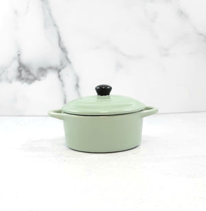 Mini Stoneware Baker with Lid, 4 colors