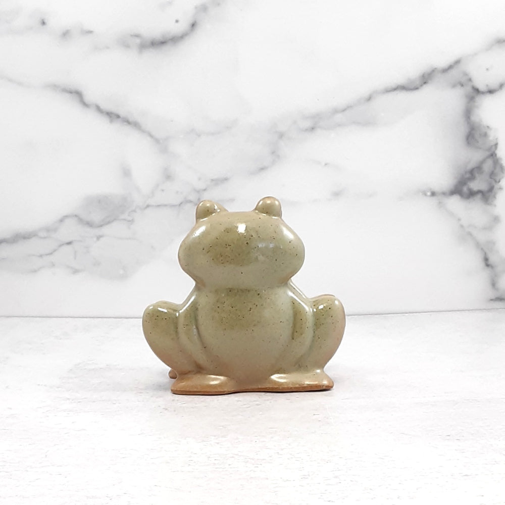 Stoneware Frog Sponge Holder