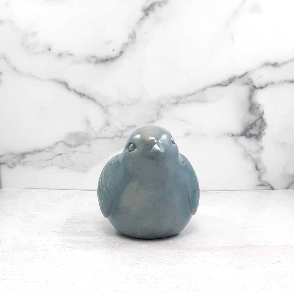 Bird Planter Blue 10"