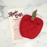 Towel and Pot Holder Set Apple Crisp Recipe