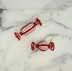 Peppermint Candy Glass Ornament