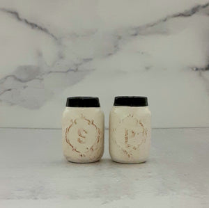 Mason Jar Salt and Pepper set