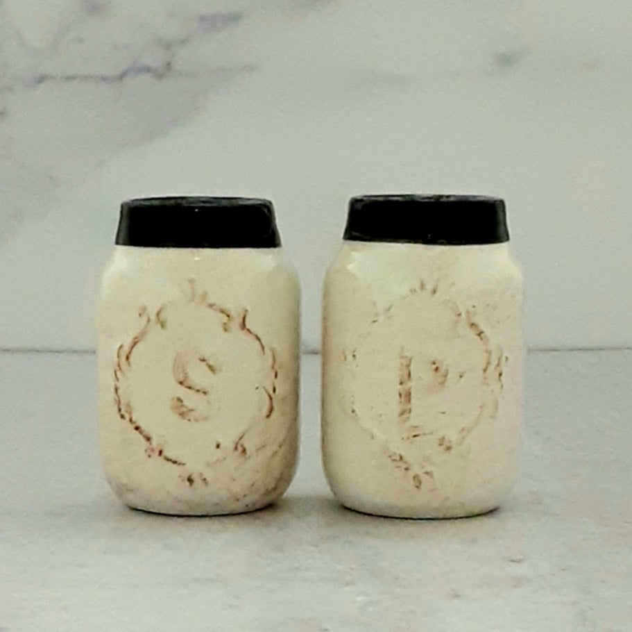 Mason Jar Salt and Pepper set