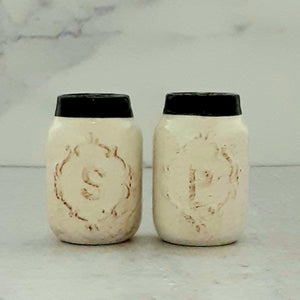 Mason Jar Salt and Pepper set