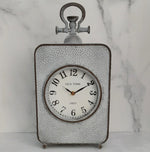 Gray Clock 17"