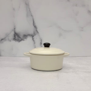 Mini Stoneware Baker with Lid, 4 colors