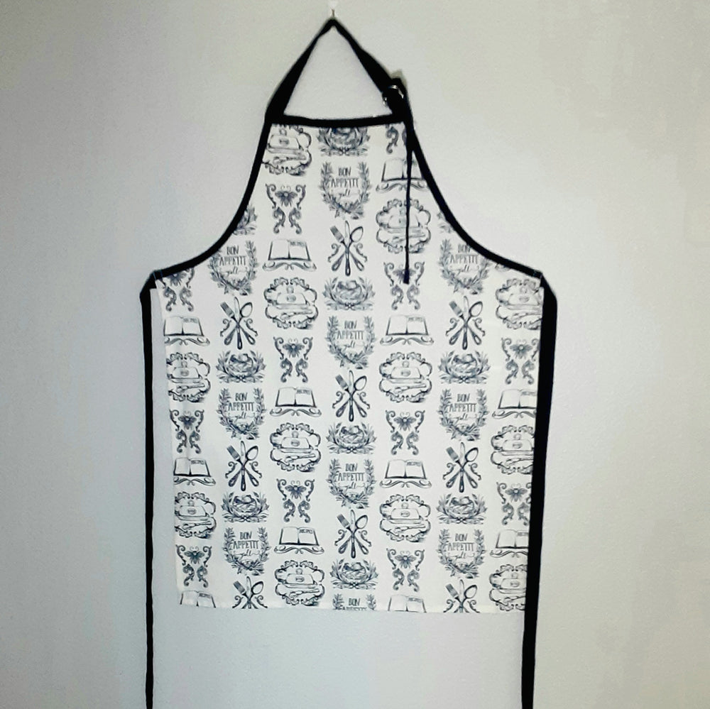 Bon Appetit Toile Apron