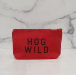 Hog Wild Canvas Pouch