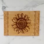 Bamboo Cutting Board Hello Sunshine