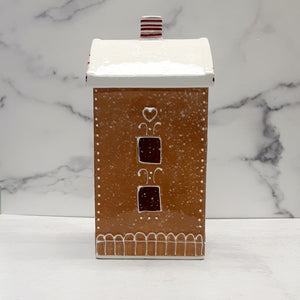 Gingerbread House Cookie Jar
