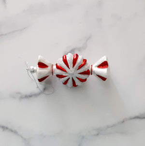 Ornament Peppermint Candy Asstd