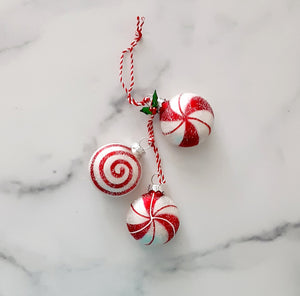 Ornament Peppermint Cluster
