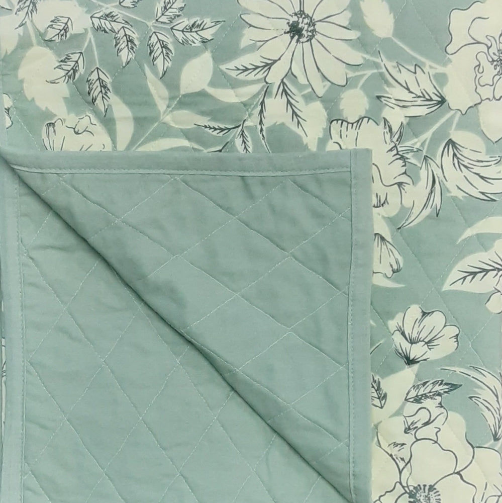 Throw Blue Floral