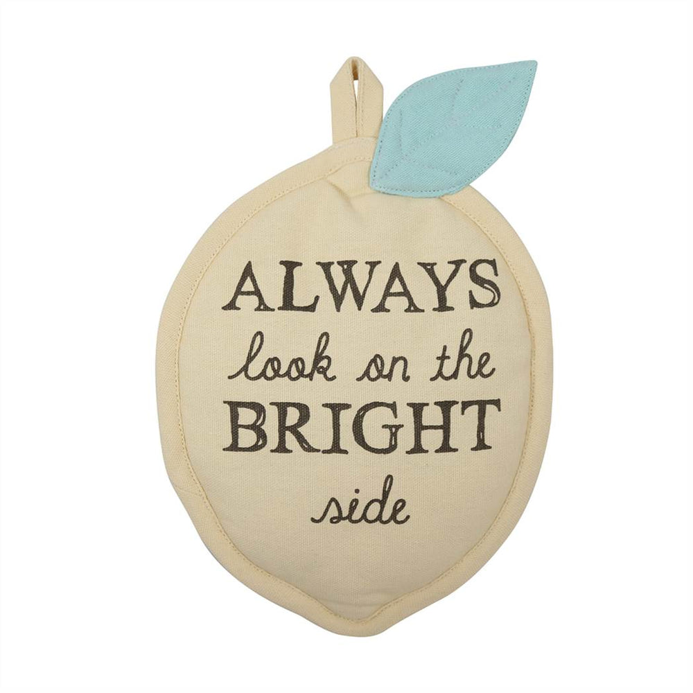 On the Bright Side Lemon pot Holder