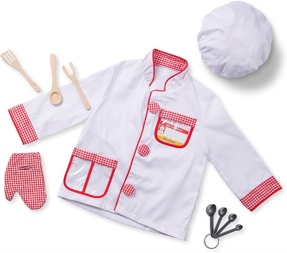 Child Chef Costume Set
