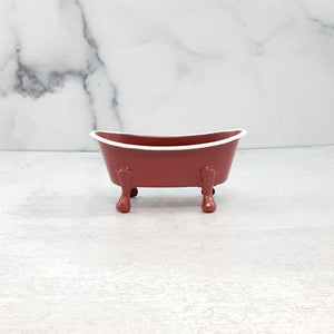 Soap Dish Bathtub Metal, 4 colors
