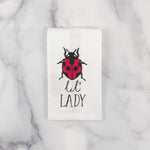 Youth Lil Lady Bug Apron / Towel Set