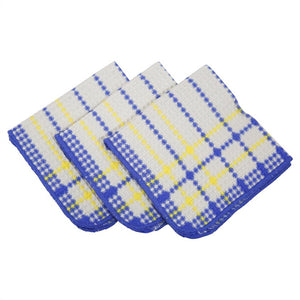 Blue & Yellow Dishcloth 3 pc. Set