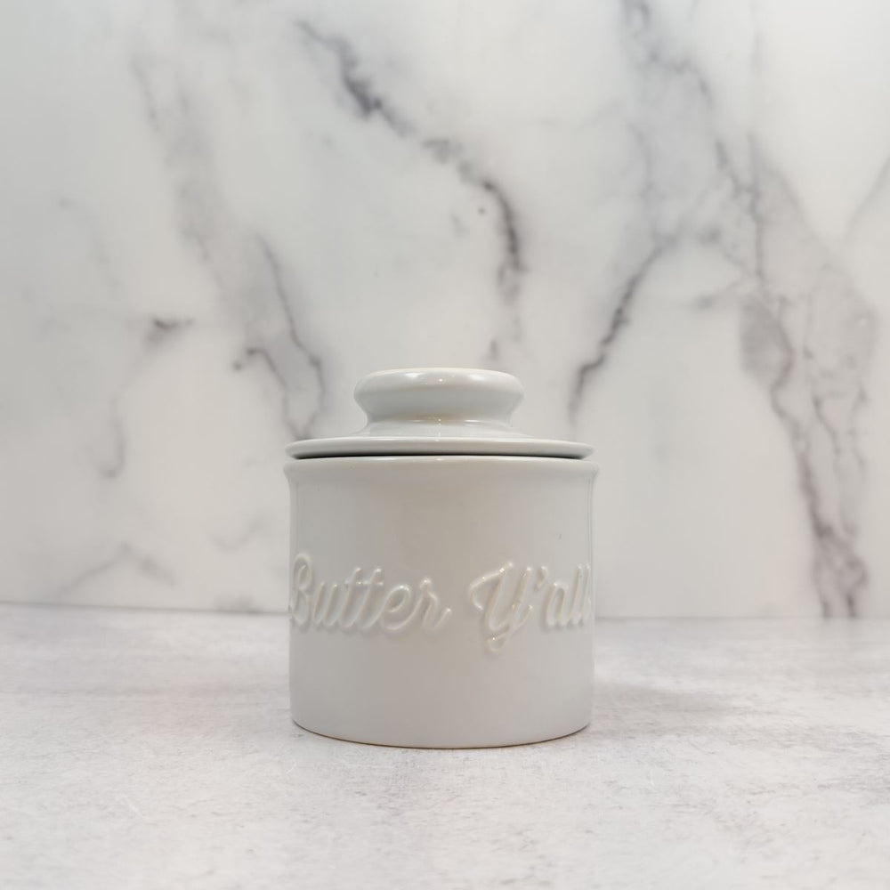 Butter Y'all Stoneware Butter Pot
