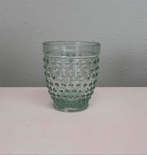 Hobnail Acrylic Glass BLUE