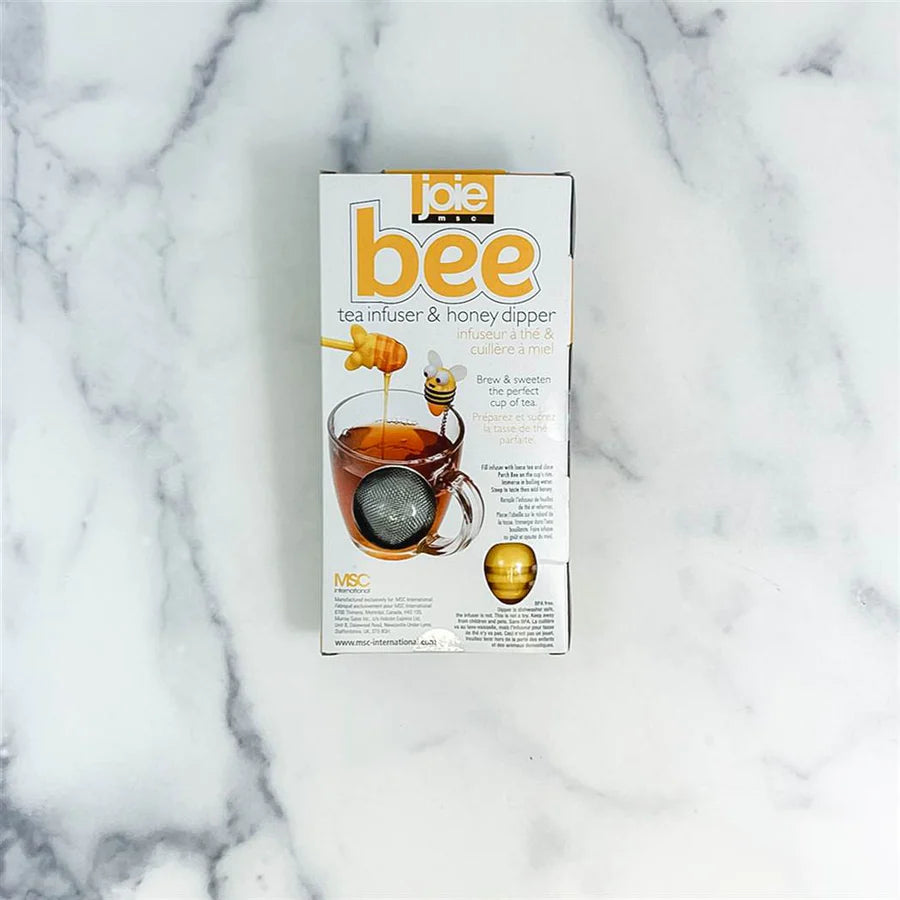 Bee Tea Infuser w/Honey Dipper