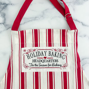 Apron Christmas Holiday Baking