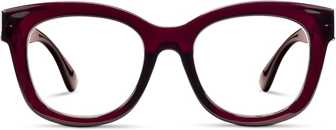Eyeglass Center Stage Focus Dark Cherry +1.50
