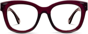 Eyeglass Center Stage Focus Dark Cherry +1.50