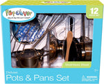 PopOhVer Deluxe Pots and Pan Set