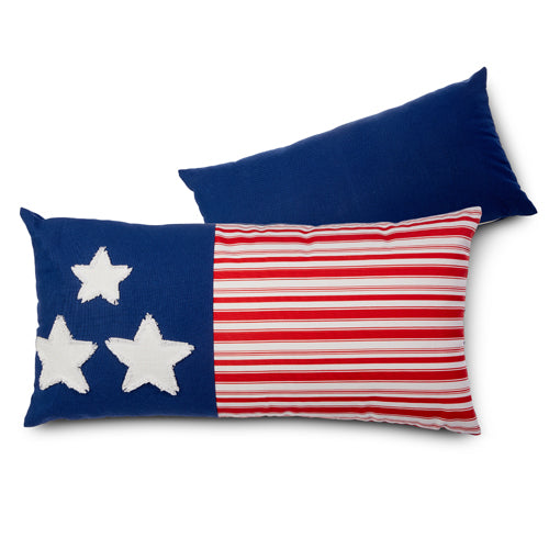 Flag Lumbar Pillow 24"