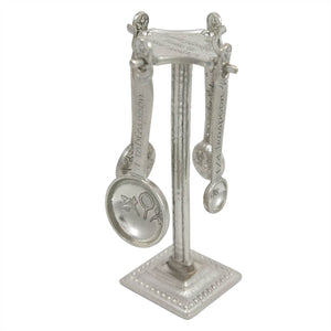 
            
                Load image into Gallery viewer, Pewter Measuring Spoons w/post
            
        