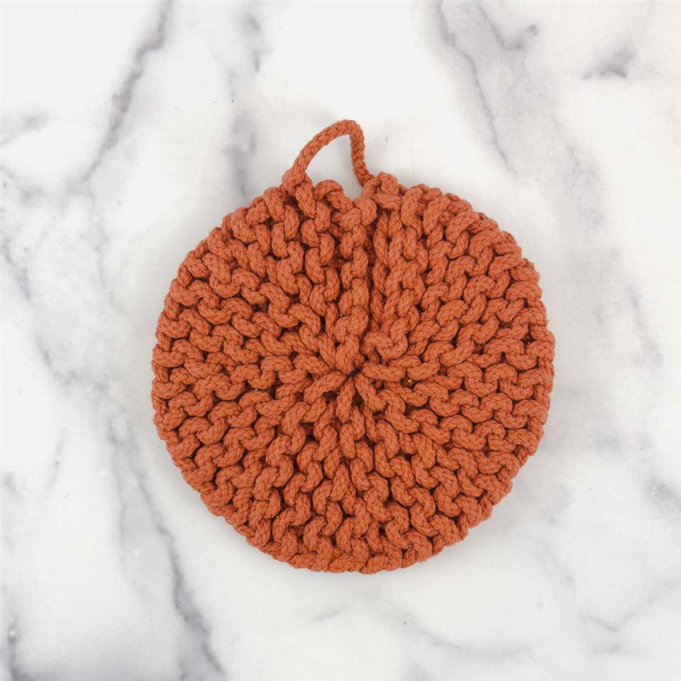Crocheted Pot Holder SPICE