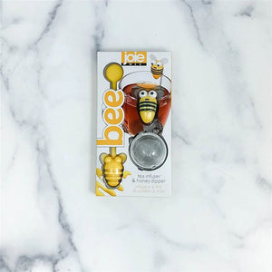 Bee Tea Infuser w/Honey Dipper