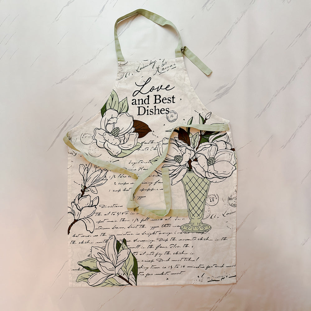 Love and Best Dishes Apron
