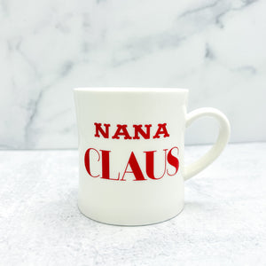 
            
                Load image into Gallery viewer, Mug Nana/Papa Claus Stoneware
            
        