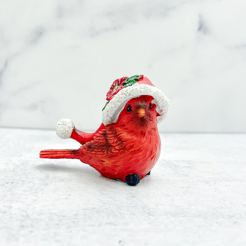
            
                Load image into Gallery viewer, Cardinal w/Santa Hat 4&amp;quot;
            
        