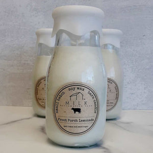 
            
                Load image into Gallery viewer, Milk Bottle Front Porch Lemonade Candle
            
        