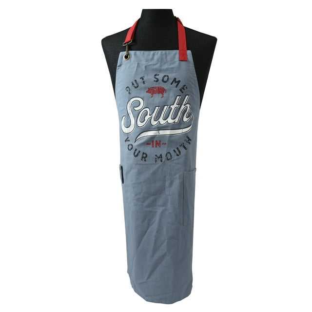 
            
                Load image into Gallery viewer, South In Your Mouth BBQ Apron
            
        