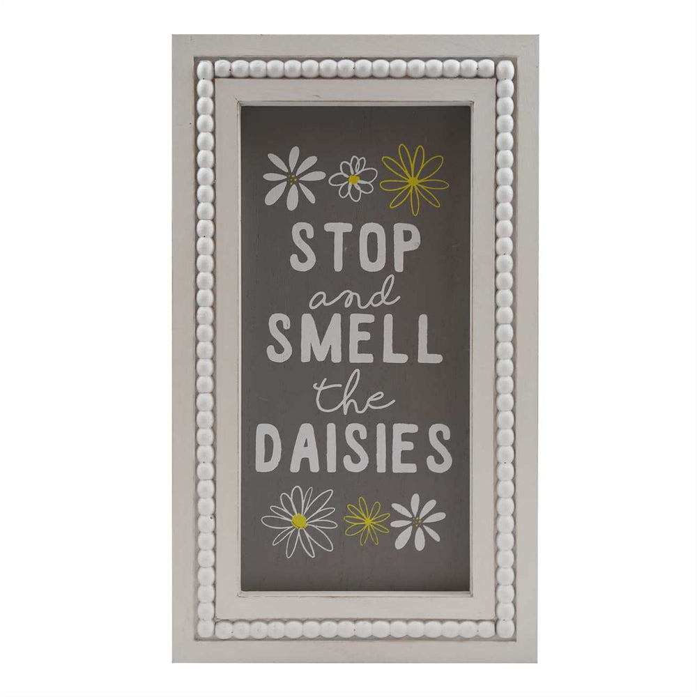 
            
                Load image into Gallery viewer, Stop and Smell the Daisies Wall Sign
            
        
