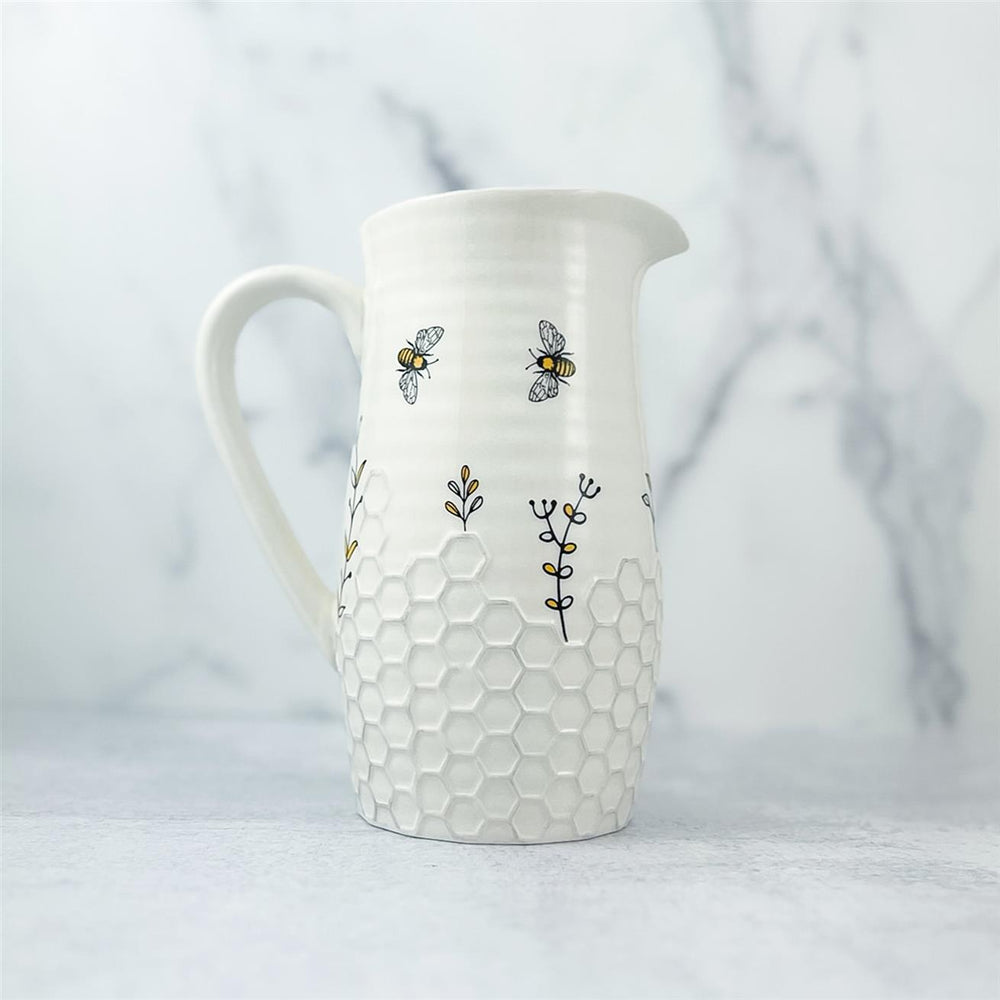 Bee Pitcher/Vase Ceramic