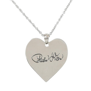 Paula Deen Bless Your Heart Silver Tone Necklace by JTV