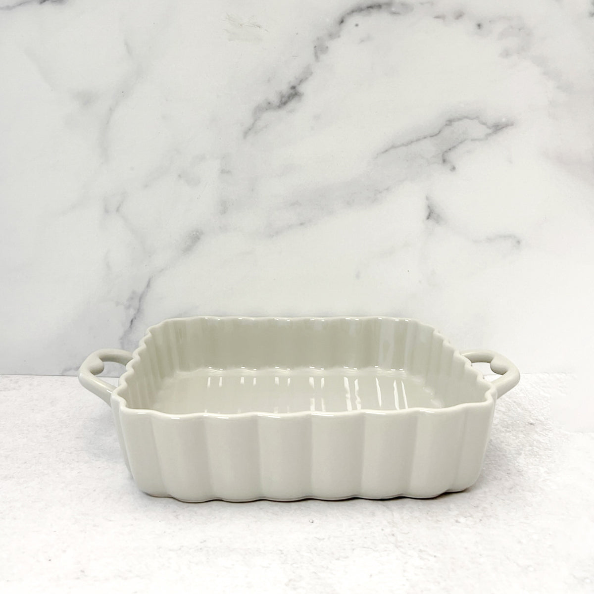 Casserole Ridged Square GRAY