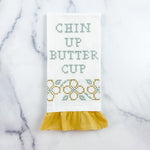 Chin Up Buttercup Towel